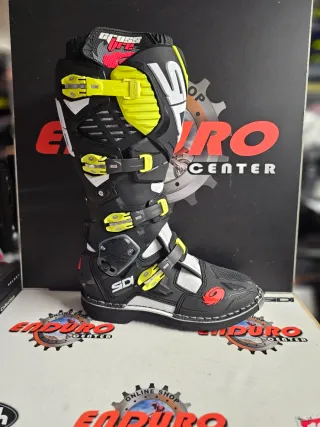 Botas Sidi Crossfire 3 Preto/Amarelo Fluor T.44