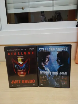 Pack Duo DVD Stallone:Juez Dredd+Demolition Man