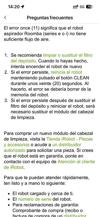 Robot Aspirador Roomba e5