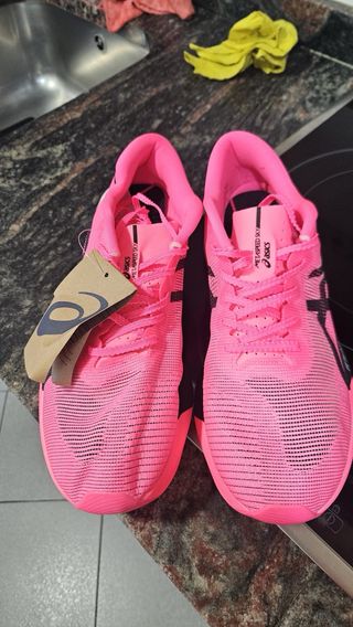 ASICS Playeras Running Rosa