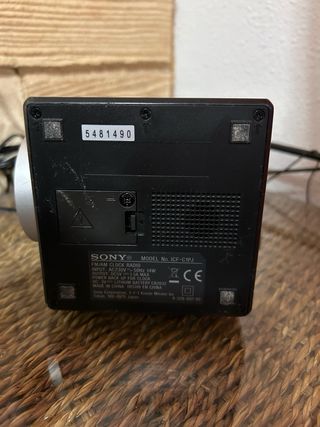 Radio Despertador Sony ICF-C1 Proyector Hora