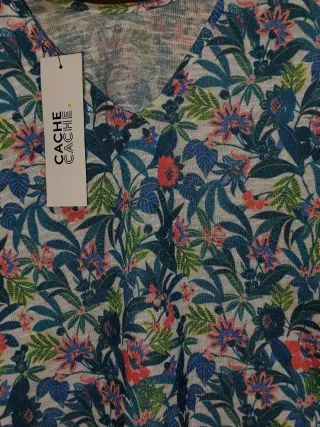 Camiseta Cache Cache floral mujer verano