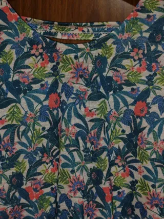 Camiseta Cache Cache floral mujer verano