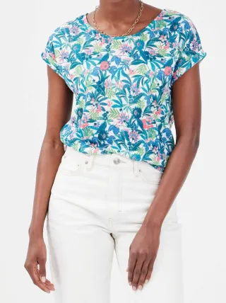 Camiseta Cache Cache floral mujer verano