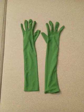 Guantes verdes