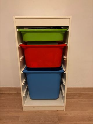 Estantería Almacenaje Ikea con Cubos