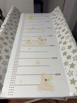 Bañera cambiador para bebé