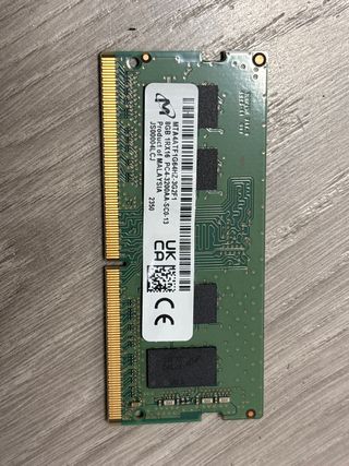 Memoria 8GB DDR4 RAM Micron PC4-3200AA-SC0-13