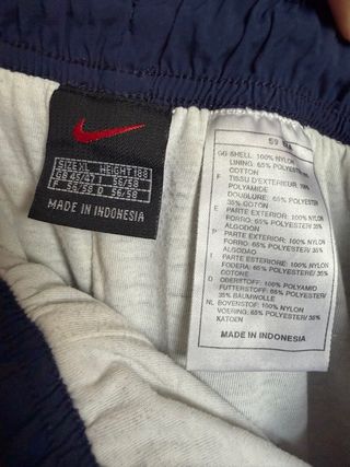 Pantalón vintage Nike azul