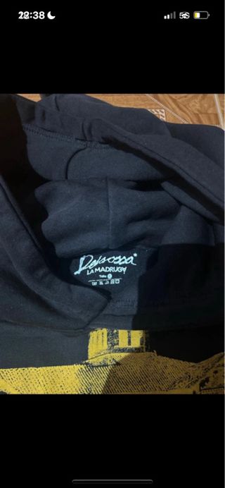 Sudadera Delaossa La Madrugá Negra