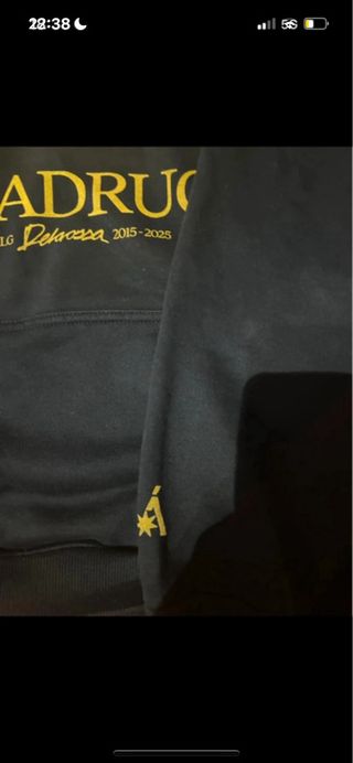 Sudadera Delaossa La Madrugá Negra