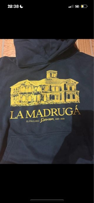 Sudadera Delaossa La Madrugá Negra