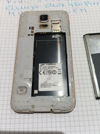 Samsung Teléfono Móvil Negro/Plateado