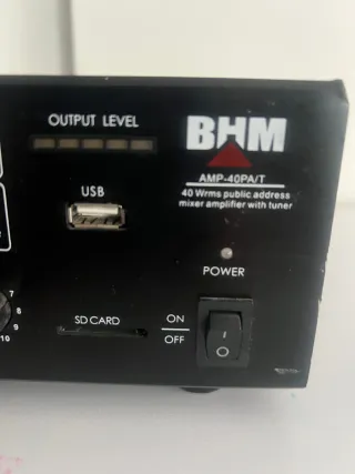 Amplificador Negro