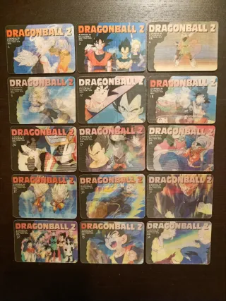 Cartas dragon ball 3D amada