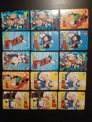 Cartas dragon ball 3D amada