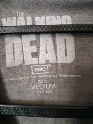 Camiseta The Walking Dead Gris