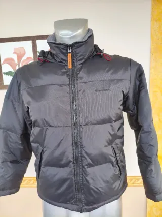 Chaqueta plumífera Tommy Hilfiger Talla M Negra