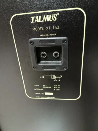 Altavoz Talmus XT 153