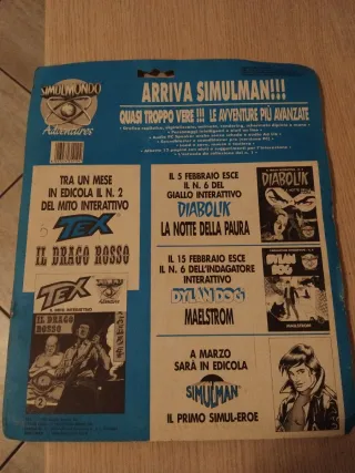 Tex simulmondo il mito