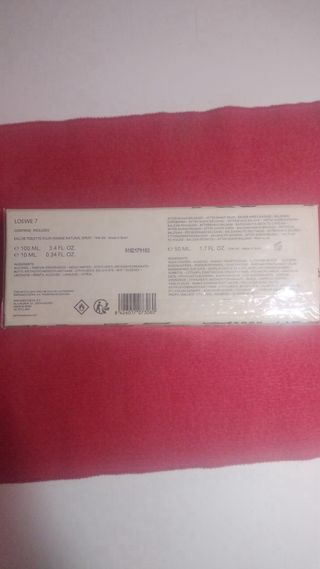 Perfume Loewe 7 100ml + 10ml + AS50ml