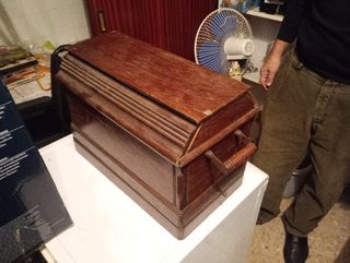 Máquina de coser Singer antigua