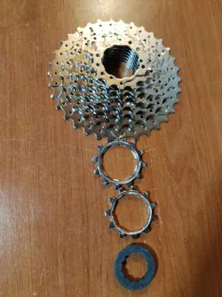 Casete SUNRACE 9 piñones11/34T.NUEVO.