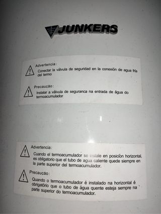 Calentador Junkers Teemo 35L