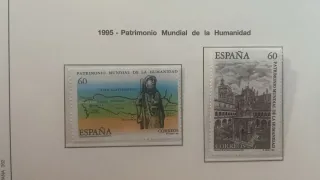 Sello 1995 España. Universidad de Santiago de Comp