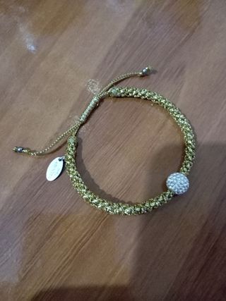 Pulsera Lotus con detalle de circonitas