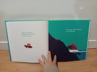Libro infantil  No Tengas Miedo, Cangrejita