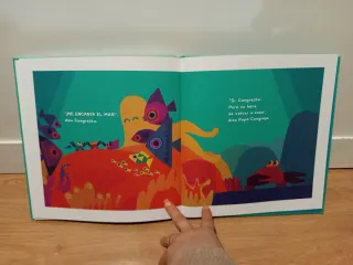 Libro infantil  No Tengas Miedo, Cangrejita