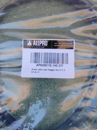 CABLE FRENO TRASERO PIAGGIO ZIP 50