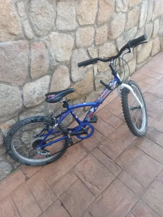 Bicicleta infantil 5 velocidades, llanta 24