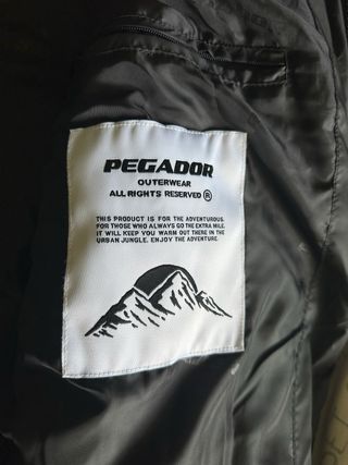 Chaleco Puffer Pegador Negro