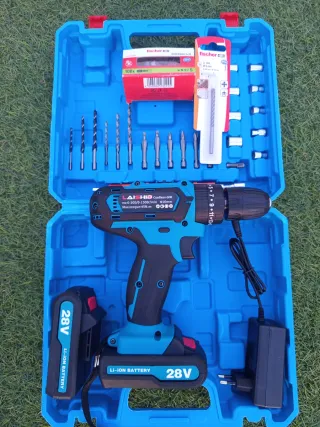 Taladro Atornillador Percutor LAISHID 28V