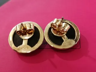 Conjunto Tous Onix Anillo Talla 15 y Pendientes