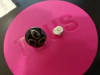 Conjunto Tous Onix Anillo Talla 15 y Pendientes