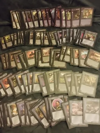 Lote 147 cartas El Ojo Sin Párpado + 126 dragones