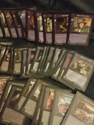 Lote 147 cartas El Ojo Sin Párpado + 126 dragones