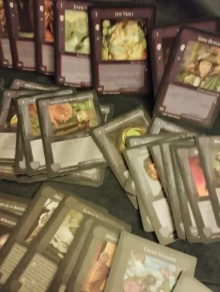 Lote 147 cartas El Ojo Sin Párpado + 126 dragones