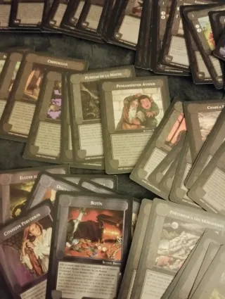 Lote 147 cartas El Ojo Sin Párpado + 126 dragones