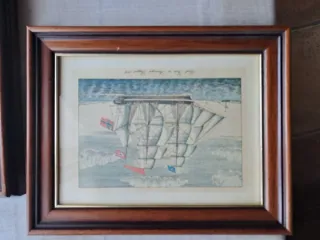 4 Cuadros de Barcos Marineros