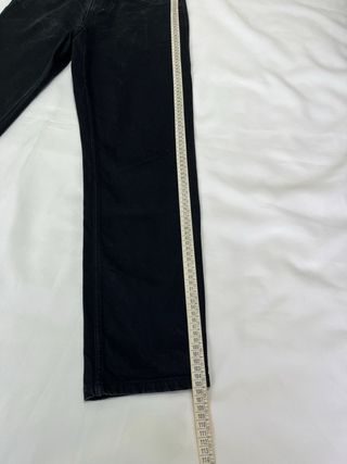 Carolina Herrera CH Black Denim Jeans 32 Luxury Hi