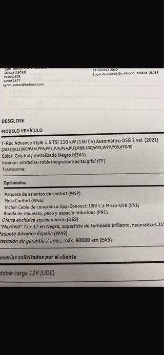 Volkswagen T-Roc 2020