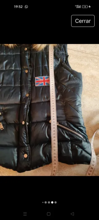 Chaleco acolchado Zara TRF con capucha