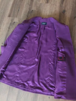 Abrigo Lana y Cachemira Mazur T.46