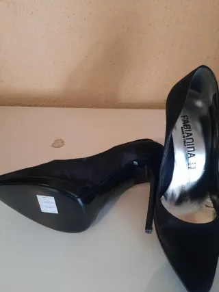Scarpe FABIANIDINA nere tacco alto