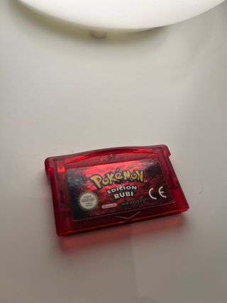 Pokemon Edicion Rubi GameBoy Advanced