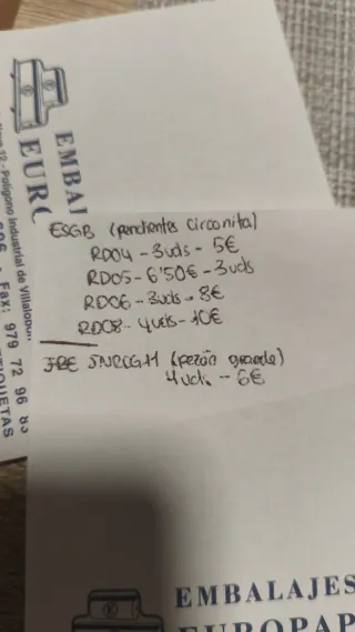 Pendientes circonita plateados